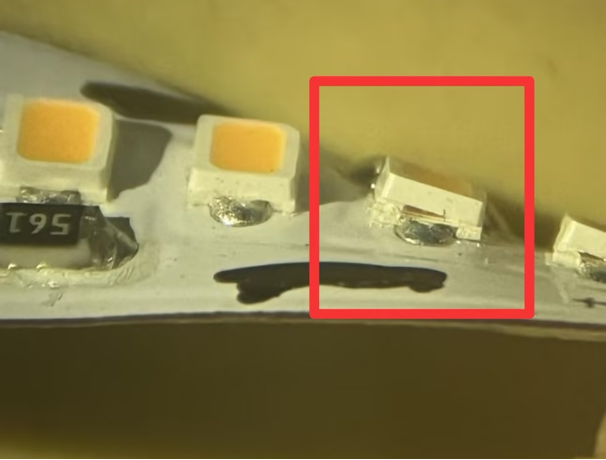 Poor solder joint