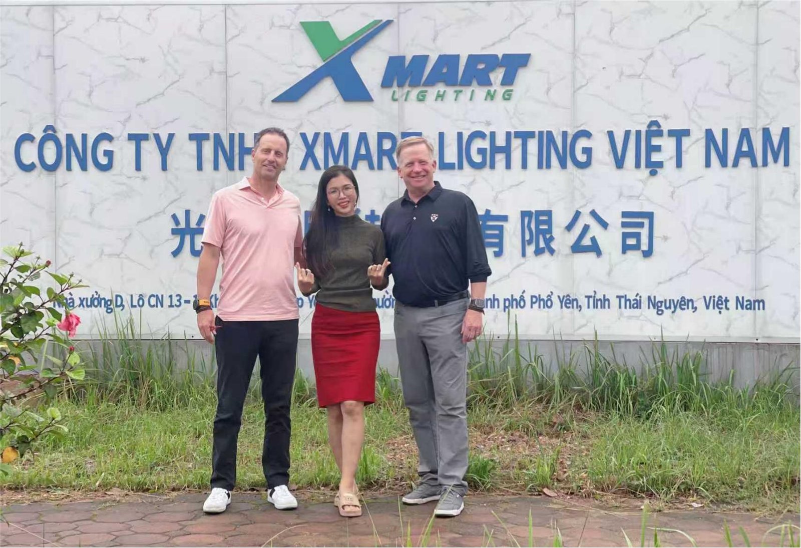 Customer visit from Italy